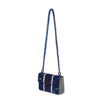 Pacific Blue Suede Handbag