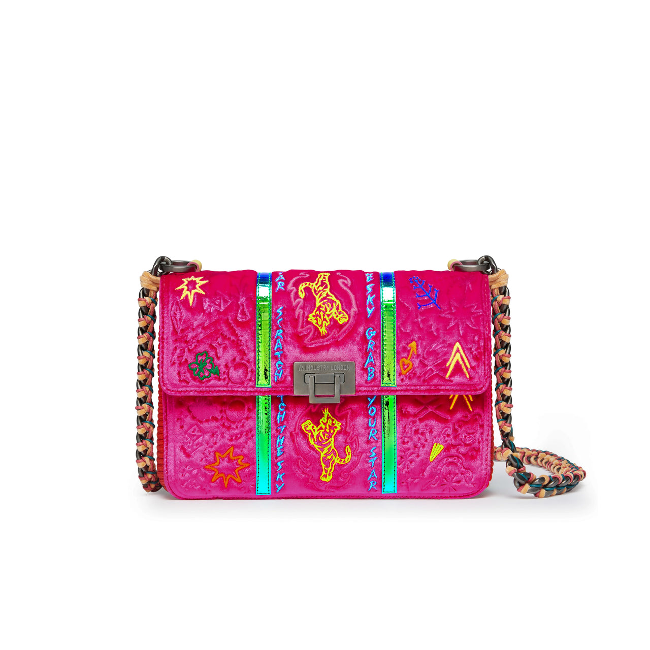 Pink Velvet Handbag