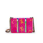 Pink Velvet Handbag